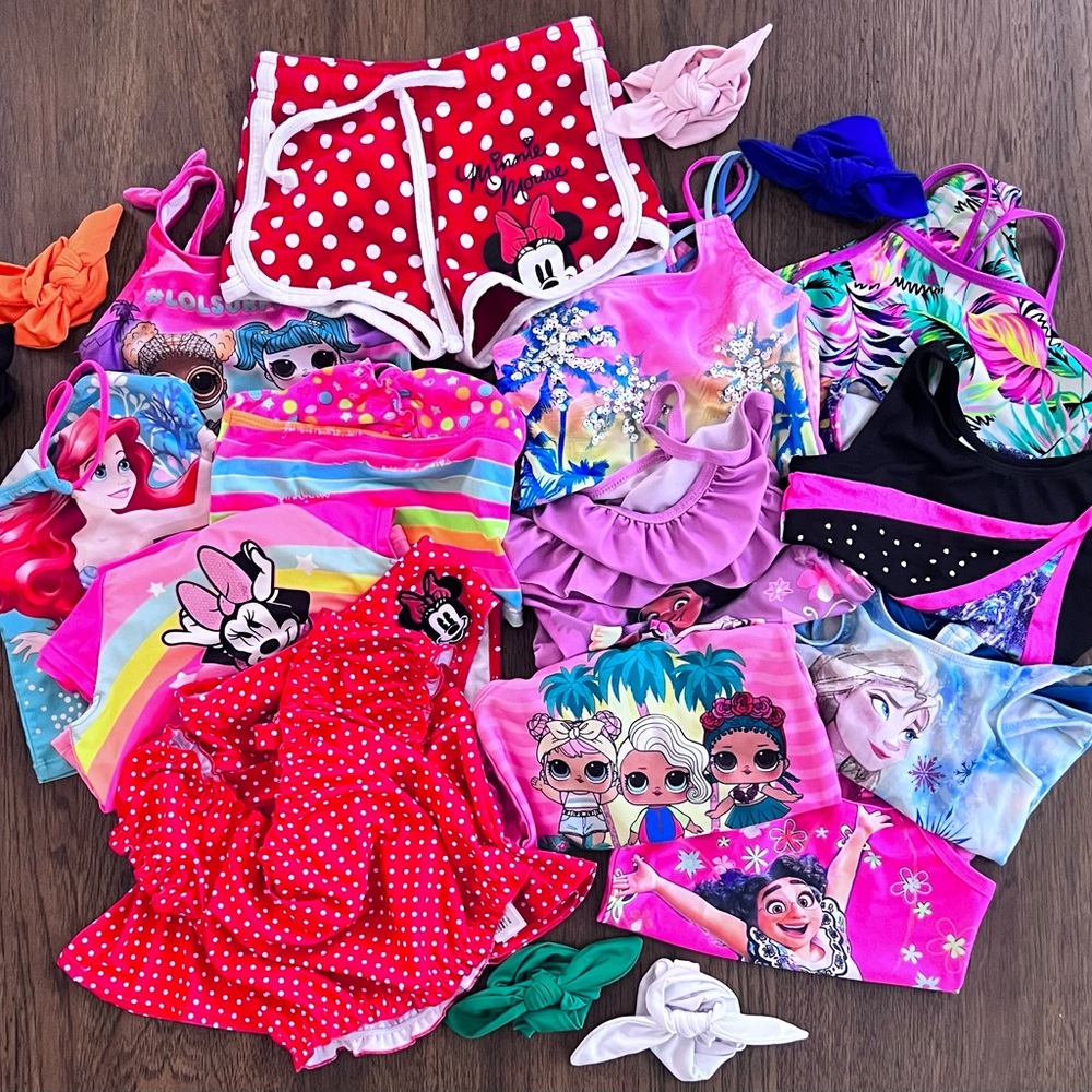 Swimsuit Bundle 💕 Girls 4-5-6 y/o